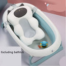 Baby Shower Bathtub Net Pad Standing Type Floating Newborn 0-2 Year Old Supplies Rack Accessories Mat Bebe Tub Set Cushion