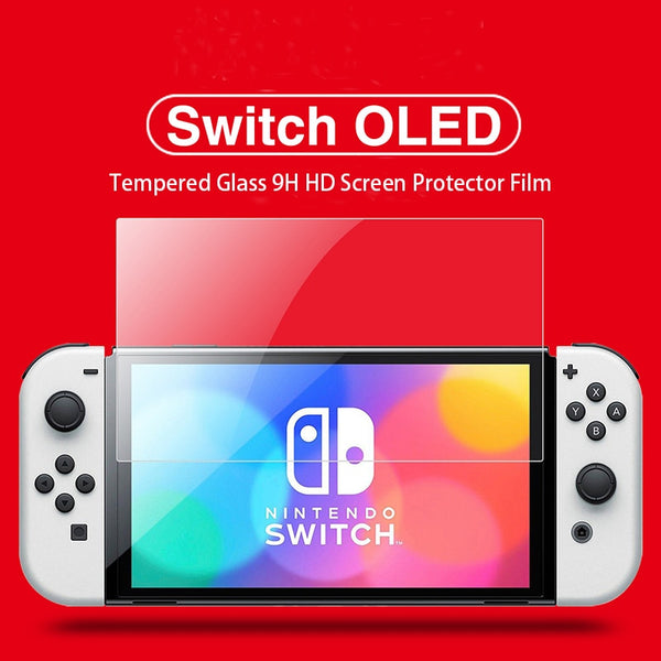 HAIFVA Tempered Glass 9H HD Screen Protector Film for Nintendo Switch OLED Screen Protector For Switch OLED Game Accessories