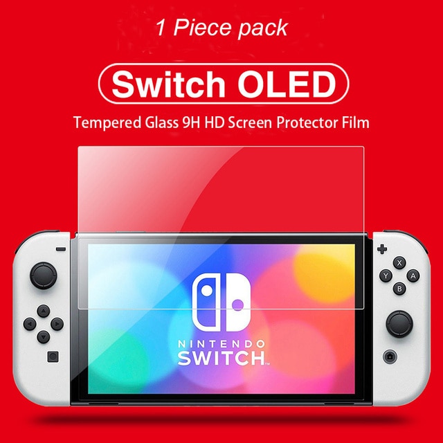 HAIFVA Tempered Glass 9H HD Screen Protector Film for Nintendo Switch OLED Screen Protector For Switch OLED Game Accessories