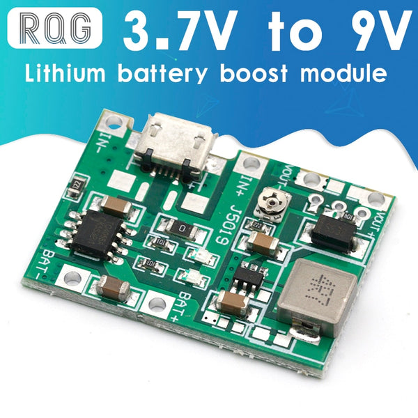 NEW Lithium Li-ion 18650 3.7V 4.2V Battery Charger Board DC-DC Step Up Boost Module TP4056 DIY Kit Parts