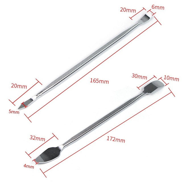 Universal Phone Repair Tools Kit Disassembly Blades Pry Opening Tool Metal Disassemble Crowbar Kit Phone Spatula Hand Tools Set