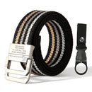 Magnet Buckle Outdoor Men's Tactical Belt Magnetic Unisex Function Combat Survival High Quality Nylon Sports Cycling belts 2021