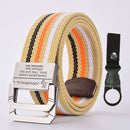 Magnet Buckle Outdoor Men's Tactical Belt Magnetic Unisex Function Combat Survival High Quality Nylon Sports Cycling belts 2021