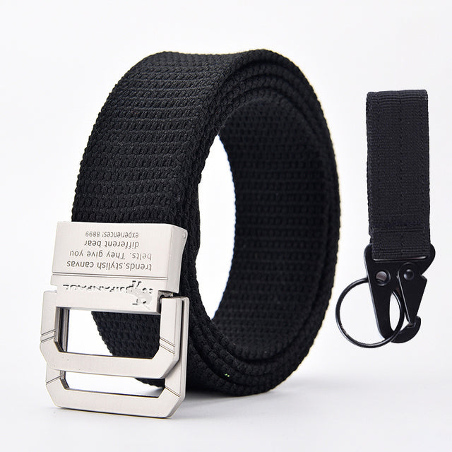 Magnet Buckle Outdoor Men's Tactical Belt Magnetic Unisex Function Combat Survival High Quality Nylon Sports Cycling belts 2021