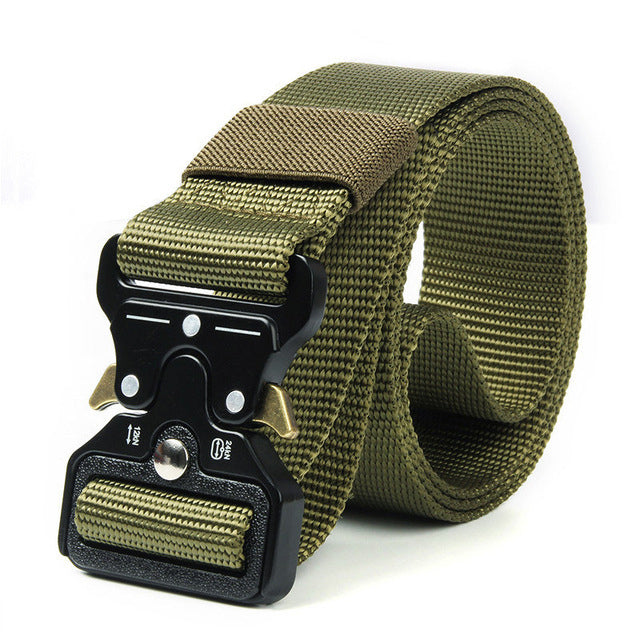 Magnet Buckle Outdoor Men's Tactical Belt Magnetic Unisex Function Combat Survival High Quality Nylon Sports Cycling belts 2021