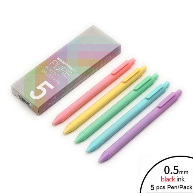 Original Xiaomi Mijia Kaco Pen 0.5mm Gel Pen Signing Pen KACO Core Durable Signing Pen Refill Black Ink +Kaco Refills