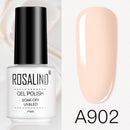 ROSALIND Gel Varnishes Gel Nail Polish For Manicure Varnish Hybrid Semi Permanent Top Base Of Nails Macaron Gel Polish