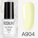 ROSALIND Gel Varnishes Gel Nail Polish For Manicure Varnish Hybrid Semi Permanent Top Base Of Nails Macaron Gel Polish