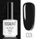 ROSALIND Gel Varnishes Gel Nail Polish For Manicure Varnish Hybrid Semi Permanent Top Base Of Nails Macaron Gel Polish