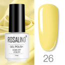 ROSALIND Gel Varnishes Gel Nail Polish For Manicure Varnish Hybrid Semi Permanent Top Base Of Nails Macaron Gel Polish