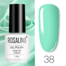 ROSALIND Gel Varnishes Gel Nail Polish For Manicure Varnish Hybrid Semi Permanent Top Base Of Nails Macaron Gel Polish