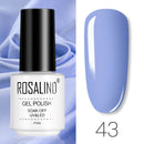 ROSALIND Gel Varnishes Gel Nail Polish For Manicure Varnish Hybrid Semi Permanent Top Base Of Nails Macaron Gel Polish