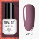 ROSALIND Gel Varnishes Gel Nail Polish For Manicure Varnish Hybrid Semi Permanent Top Base Of Nails Macaron Gel Polish