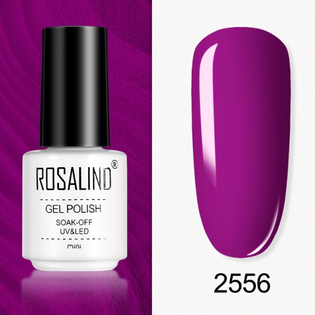 ROSALIND Gel Varnishes Gel Nail Polish For Manicure Varnish Hybrid Semi Permanent Top Base Of Nails Macaron Gel Polish