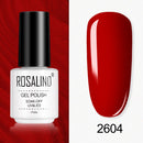 ROSALIND Gel Varnishes Gel Nail Polish For Manicure Varnish Hybrid Semi Permanent Top Base Of Nails Macaron Gel Polish