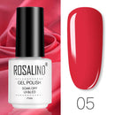 ROSALIND Gel Varnishes Gel Nail Polish For Manicure Varnish Hybrid Semi Permanent Top Base Of Nails Macaron Gel Polish