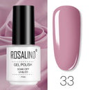 ROSALIND Gel Varnishes Gel Nail Polish For Manicure Varnish Hybrid Semi Permanent Top Base Of Nails Macaron Gel Polish