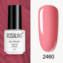 ROSALIND Gel Varnishes Gel Nail Polish For Manicure Varnish Hybrid Semi Permanent Top Base Of Nails Macaron Gel Polish