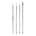 4pcs Blackhead Blemish Removers Acne Pimple Belmish Extractor Vacuum ExtrusionAcne Stick Against Black Dots Tools For Face Clean