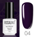 ROSALIND Gel Polish Set Manicure for Nails Semi Permanent Vernis top coat UV LED Gel Varnish Soak Off Nail Art Gel Nail Polish