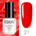 ROSALIND Gel Polish Set Manicure for Nails Semi Permanent Vernis top coat UV LED Gel Varnish Soak Off Nail Art Gel Nail Polish