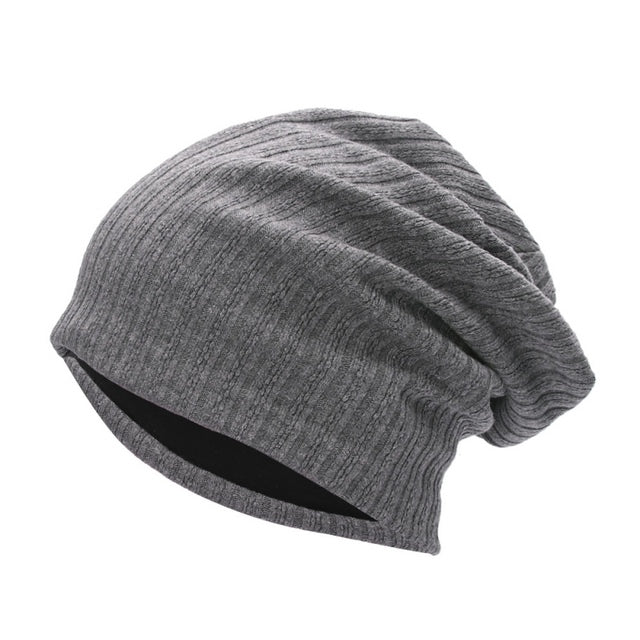 Free Shipping Winter Autumn Beanies Caps Casual Lightweight Thermal Elastic Knitted Cotton Sports Headwear Dropshipping