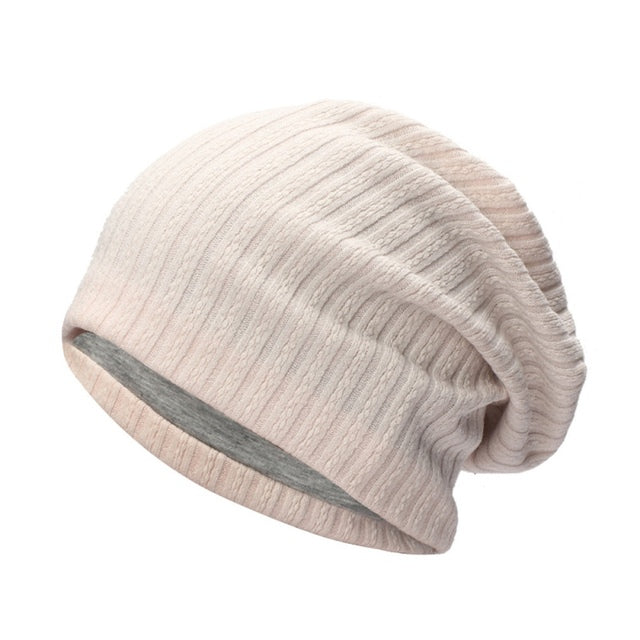 Free Shipping Winter Autumn Beanies Caps Casual Lightweight Thermal Elastic Knitted Cotton Sports Headwear Dropshipping
