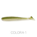 Supercontinent Impact Ring Shad Fishing Lure Soft 63mm 80mm 97mm Plastics Baits Swimbait Jigging Lure Artificial Baits