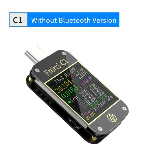 FNB48 PD trigger Voltmeter ammeter Current and Voltmeter USB tester QC4 + PD3.0 2.0 PPS fast charging protocol capacity test