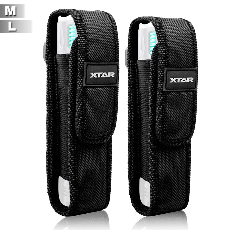 5-8“ XTAR T220 Flashlight Molle Pouch LED Torch Holster Waist Pack Military Flashlight Bag Belt Carry Case Hunting Accessories