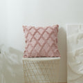 3D Rhombus Plush Pillow Cover Geometric Decorative Throw Pillow Case Soft Cozy Bed Sofa Cushion Cover for Nordic Home Fall Decor