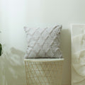 3D Rhombus Plush Pillow Cover Geometric Decorative Throw Pillow Case Soft Cozy Bed Sofa Cushion Cover for Nordic Home Fall Decor