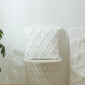 3D Rhombus Plush Pillow Cover Geometric Decorative Throw Pillow Case Soft Cozy Bed Sofa Cushion Cover for Nordic Home Fall Decor