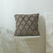 3D Rhombus Plush Pillow Cover Geometric Decorative Throw Pillow Case Soft Cozy Bed Sofa Cushion Cover for Nordic Home Fall Decor