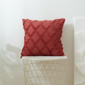 3D Rhombus Plush Pillow Cover Geometric Decorative Throw Pillow Case Soft Cozy Bed Sofa Cushion Cover for Nordic Home Fall Decor
