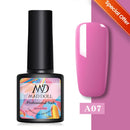 KOSKOE 15ml Acrylic Gel For Extension Clear Pink Glitter Quick Finger Extension Soak Off Gel Nail Polish Nails Art Manicure