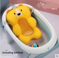 Baby Shower Bathtub Net Pad Standing Type Floating Newborn 0-2 Year Old Supplies Rack Accessories Mat Bebe Tub Set Cushion