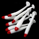 10pcs Soft Lure 5.5/7/9cm Silicon Swimbaits isca Artificial Worm Soft Bait Fish Wobblers Bass Carp Flying Fishing Lure T Tail