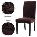 1/2/4/6Pcs Chair Cover Home Spandex Stretch Elastic Slipcovers Chair Covers For Kitchen Dining Room Wedding Banquet Home