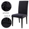 1/2/4/6Pcs Chair Cover Home Spandex Stretch Elastic Slipcovers Chair Covers For Kitchen Dining Room Wedding Banquet Home