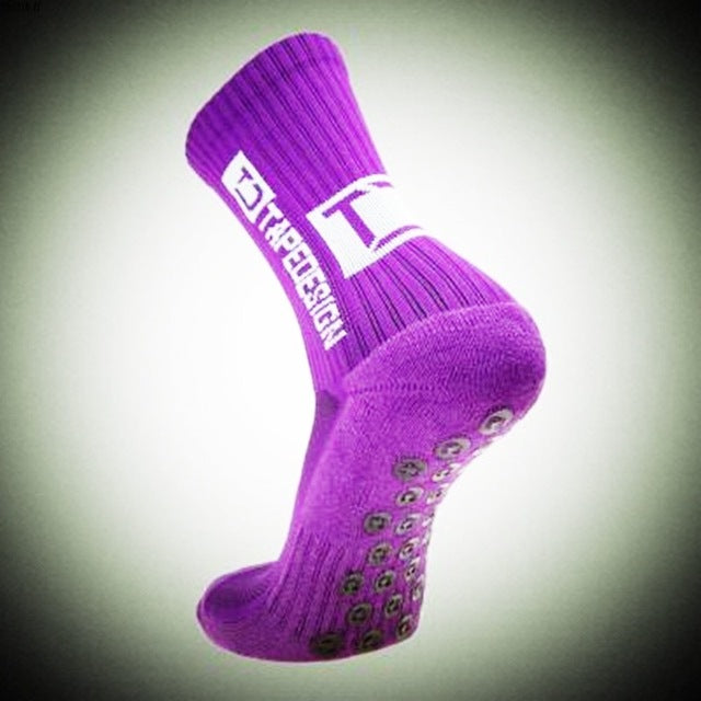 New Sports Anti Slip Soccer Socks Cotton Football Men Socks Calcetines (The Same Type As The Trusox)