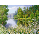Villa Scenery DIY 5D Diamond Painting Full Round Resin Mosaic Landscape Diamond Embroidery Picture Rhinestone Home Decor Gift