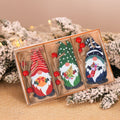 9pcs/box Christmas Car Wooden Pendants Xmas Tree Hanging Ornaments Christmas Decorations for Home Kids Gift Noel Navidad Decor