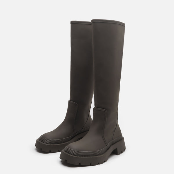 2022 Ins New Women's Boots, Flat Shoes, Winter Warmth, Knee-high Leather High Boots, Fashion Shoes, Women's Shoes Size 35-40