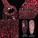 UR SUGAR 7.5ml Pink Reflective Glitter Gel Nail Polish Silver Purple Sequins Soak Off UV Gel Nail Art Manicuring Nail Gel