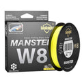 SeaKnight Brand MONSTER/MANSTER W8 Fishing Line 150M 300M 500M 8 Strands Braided Fishing Line Multifilament PE Line 15 -100LB