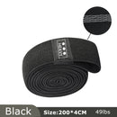 105lb Long Resistance Loop Band Set Unisex Fitness Yoga Elastic Bands Hip Circle Thigh Squat Band Workout Gym Equipment for Home