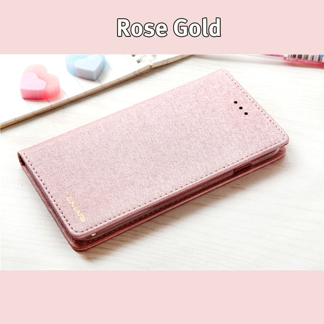 Leather Case For iPhone 13 12 Mini 11 Pro XS Max XR X Flip Wallet Coque For iPhone 7 8 Plus SE Magnetic Silk Pattern Card Cover
