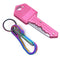 2021 Hot Mini Camping Key Ring Folding Blade Knife Portable Hunting Fold Knife Survival Pocket key Chain Knife Outdoor Tools