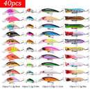 Fishing Lure Set Fishing Hard Bait Mini Minnow Floating Swing Crankbait Crazy Wobblers Artificial Bionic Crank Lures